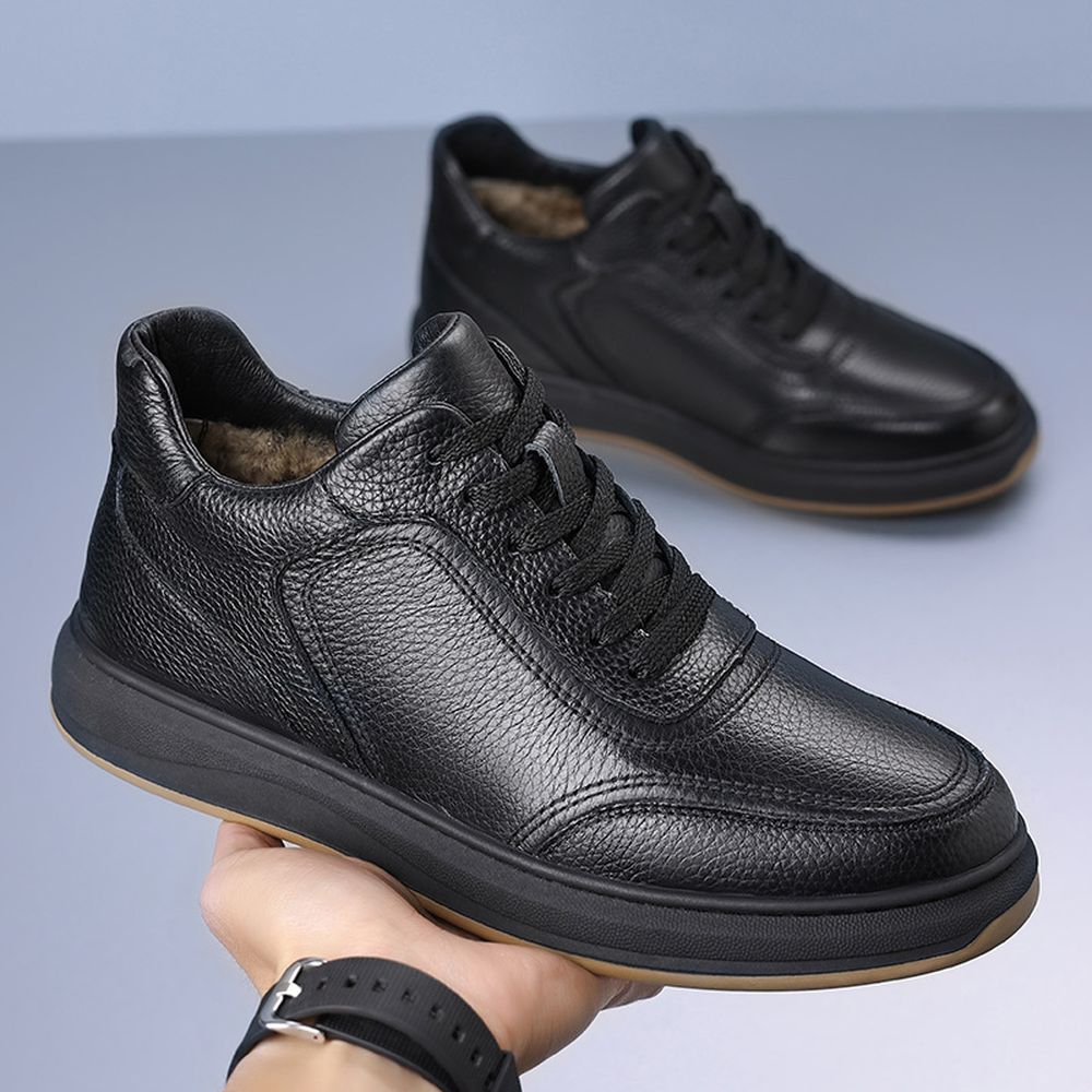 New Winter Men's Cotton Wool Warm Casual Shoes